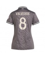 Real Madrid Federico Valverde #8 Alternativní Dres pro Dámské 2024-25 Krátký Rukáv